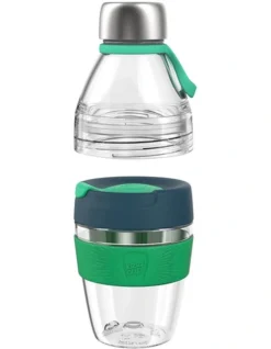 Medium Helix Cup-to-Bottle Kit 12/18oz In Green