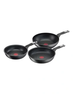 Tefal Unlimited Induction Non-Stick Triple Pack 24 28cm Frypan 28cm Wok