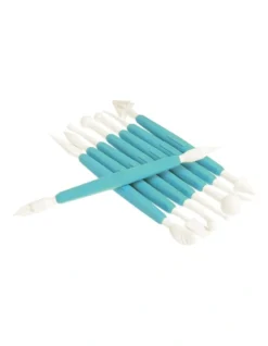 MONDO Fondant Modelling Tool Set 8 Piece Blue