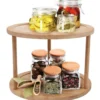 Bamboo 2 Tier Lazy Susan Turntable 2 Bamboo 2 Tier Lazy Susan Turntable -Maxwell Williams Store 889447150 1 720x928