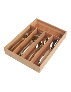 Bamboo Cutlery Tray