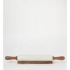 Heritage Marble And Acacia Rolling Pin With Stand