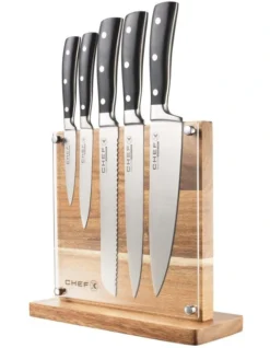 Teilen 6 Piece Knife Block Stand Set