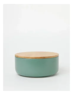 Lunch Storage Container 20x7.5cm In Green