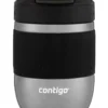 Contigo Pug Mug Snapseal Stainless 295ml Steel/Black 1 Contigo Pug Mug Snapseal Stainless 295ml Steel/Black -Maxwell Williams Store 902662300 1 720x928