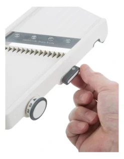 Hand Held Adjustable Julienne & Slicer White -Maxwell Williams Store 902670490 3 720x928