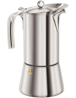 Espresso Maker 10 Cup Stainless Steel