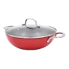 Colours Wok With Lid 28cm In Red -Maxwell Williams Store 906264820 1 720x928