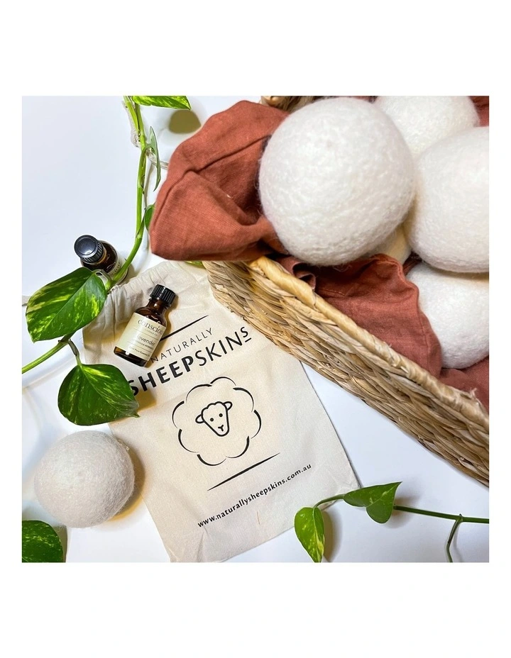 Naturally Sheepskins Wool Dryer Balls (set Of 6) 8 Naturally Sheepskins Wool Dryer Balls (set Of 6) - Image 6