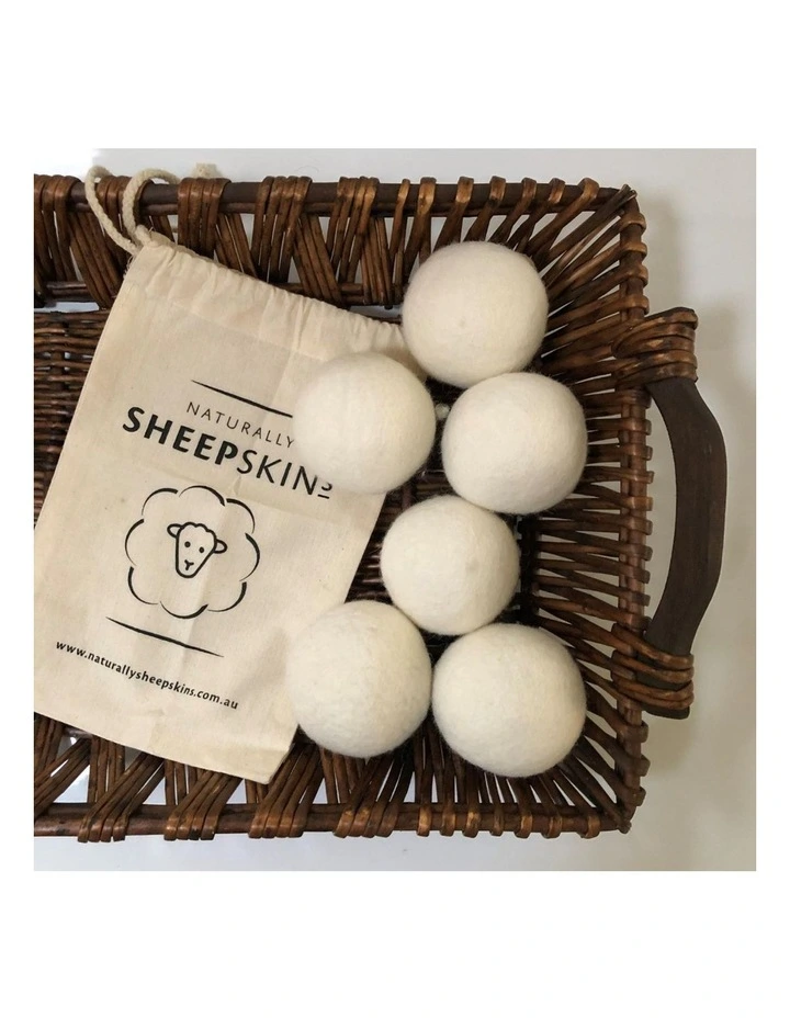 Naturally Sheepskins Wool Dryer Balls (set Of 6) 9 Naturally Sheepskins Wool Dryer Balls (set Of 6) - Image 7