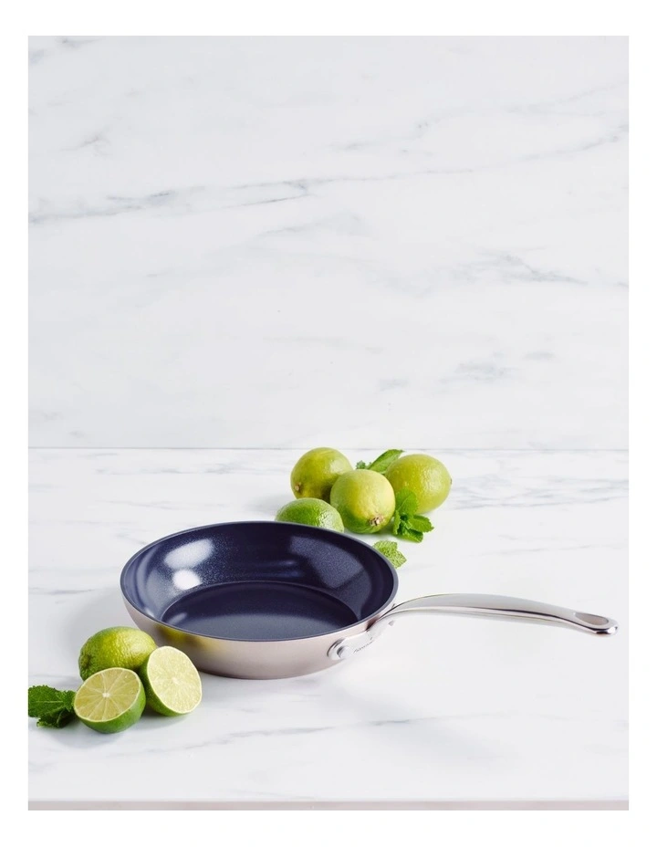 Greenpan Revolution 24cm Frypan In Champagne 4 Greenpan Revolution 24cm Frypan In Champagne - Image 2