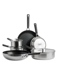 KitchenAid Classic Stainless Steel 9 Piece Cookset
