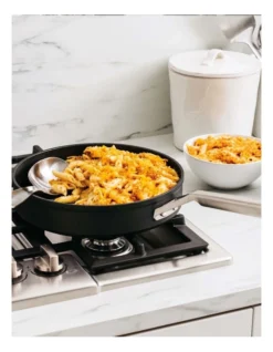 Ninja Zero Stick Saute Pan With Lid 26cm Stainless Steel/Charcoal -Maxwell Williams Store 916621840 6 720x928