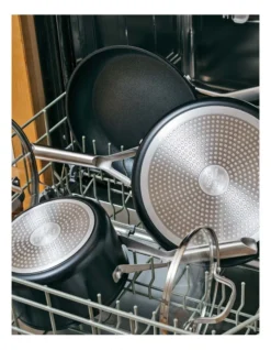 Ninja Zero Stick Saucepan With Lid 16cm/1.8L Stainless Steel/Charcoal -Maxwell Williams Store 916621930 5 720x928