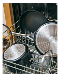 Ninja Zero Stick Saucepan With Lid 20cm/3.8L Stainless Steel/Charcoal -Maxwell Williams Store 916622110 6 720x928