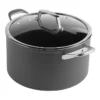 Ninja Zero Stick Stock Pot With Lid 26cm/7.5L Stainless Steel/Charcoal -Maxwell Williams Store 916622200 1 720x928