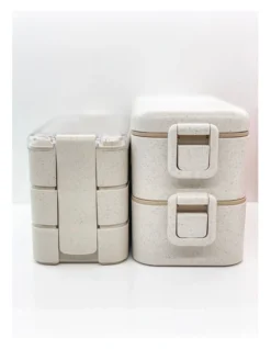 6 Pack Bento Boxes 3 Large 2 Tiered 3 Smaller 3 Tiered -Maxwell Williams Store 916909300 6 720x928