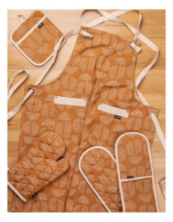 Splice Double Oven Glove In Ginger -Maxwell Williams Store 918757990 3 720x928