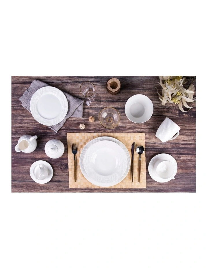 Prominence Creamer & Sugar Bowl Set White 5 Prominence Creamer & Sugar Bowl Set White - Image 3