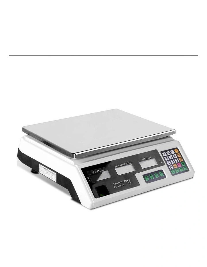 EMAJIN 40KG Digital Kitchen Scale Electronic Weighing Shop Market LCD 3 EMAJIN 40KG Digital Kitchen Scale Electronic Weighing Shop Market LCD