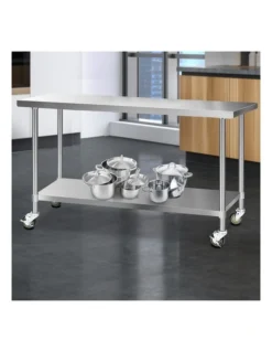 Commercial 34 Stainless Steel Bench 1829x61mm In Silver -Maxwell Williams Store 925307650 3 720x928