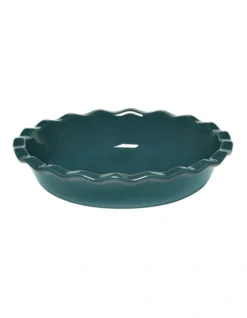 Emile Henry Pie Dish In Blue Flame