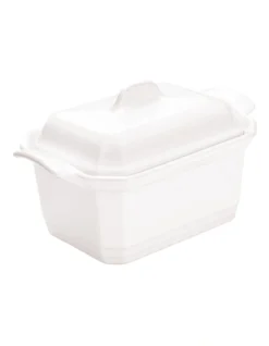 Emile Henry Terrine & Press 0.63L In Flour