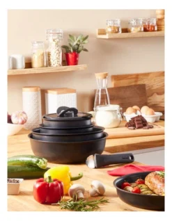 Tefal Ingenio Ultimate Induction Non-Stick 3 Piece Frypan Set 24/28cm In Black -Maxwell Williams Store 928708120 2 1 720x928