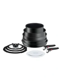 Tefal Ingenio Ultimate Induction Non-Stick 12 Piece Cookset In Black