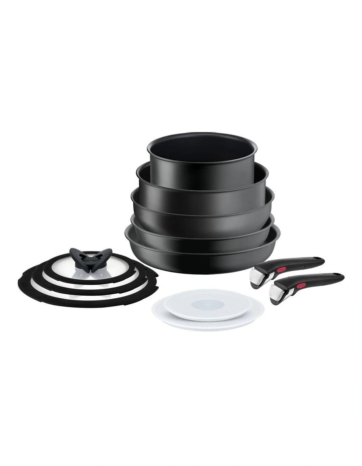 Tefal Ingenio Ultimate Induction Non-Stick 12 Piece Cookset In Black 3 Tefal Ingenio Ultimate Induction Non-Stick 12 Piece Cookset In Black
