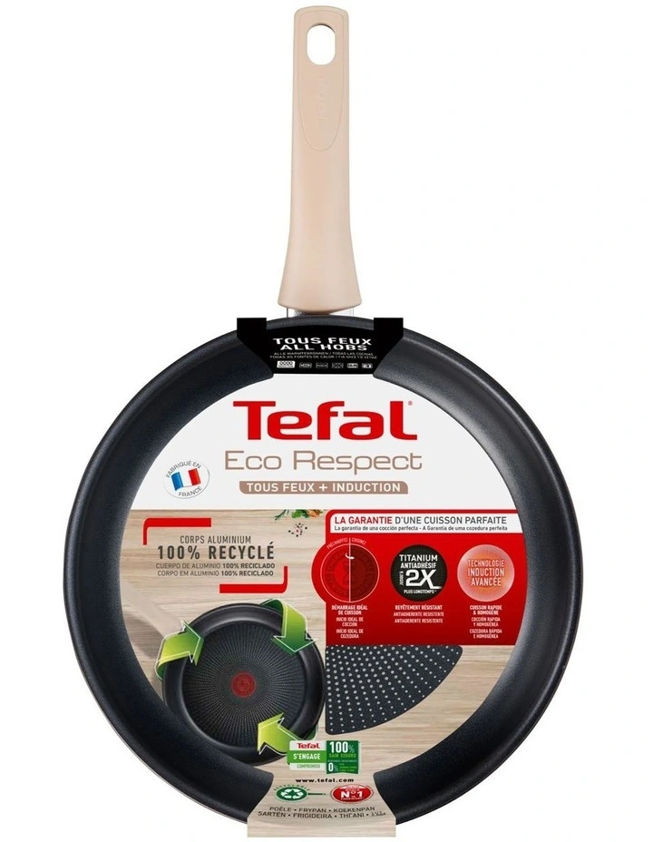 Tefal Eco Respect Induction Non-Stick Frypan 24cm In Bronze 8 Tefal Eco Respect Induction Non-Stick Frypan 24cm In Bronze - Image 6