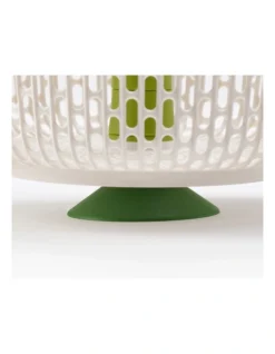 Joseph Joseph Spindola In-sink Salad-spinning Colander In White/Green -Maxwell Williams Store 932986720 4 720x928