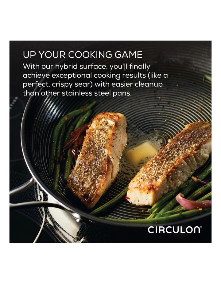 SteelShield C-Series Nonstick Frypan 25cm In Stainless Steel 7 SteelShield C-Series Nonstick Frypan 25cm In Stainless Steel - Image 5