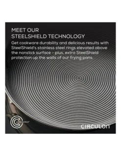 SteelShield C-Series Nonstick Open Stir Fry 32cm In Stainless Steel -Maxwell Williams Store 933770170 3 1 720x928