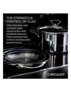 SteelShield C-Series Nonstick Open Stir Fry 32cm In Stainless Steel -Maxwell Williams Store 933770170 4 720x928