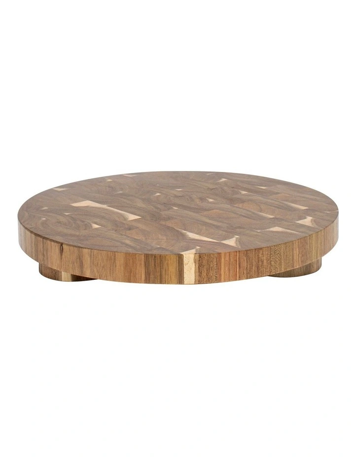 Industry Endgrain Chopping Block Round 35x5cm 3 Industry Endgrain Chopping Block Round 35x5cm