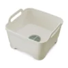 Joseph Joseph Wash&Drain Washing-Up Bowl In Light Stone/Sage