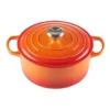 Le Creuset Signature Round Casserole 24cm/4.2Lt In Volcanic -Maxwell Williams Store 934246270 1 720x928