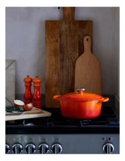 Le Creuset Signature Round Casserole 24cm/4.2Lt In Volcanic -Maxwell Williams Store 934246270 6 720x928