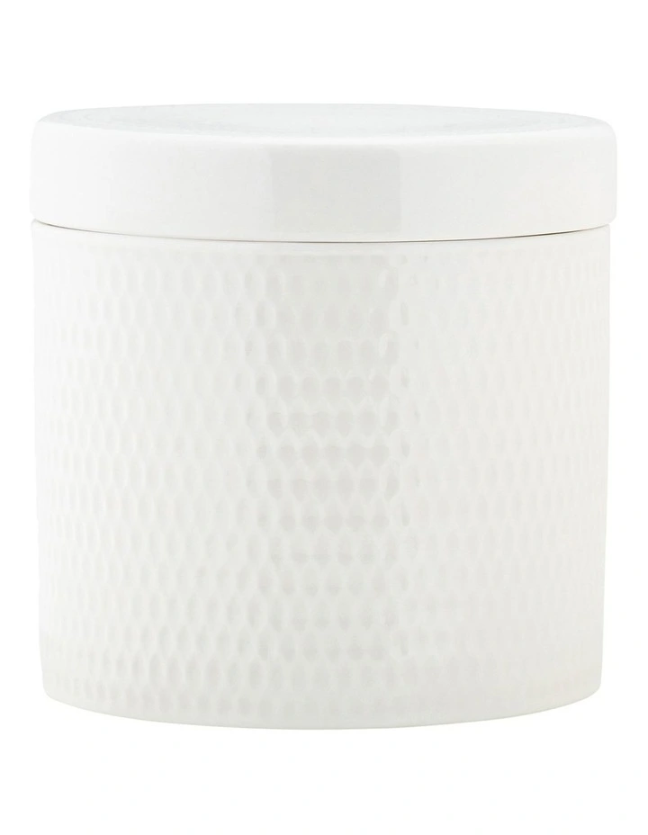 Maxwell & Williams Basics Diamonds Canister 1L Gift Boxed In White 3 Maxwell & Williams Basics Diamonds Canister 1L Gift Boxed In White