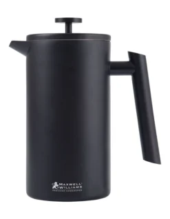 Maxwell & Williams Gift Boxed Blend Robusta Plunger 1L In Black