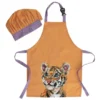 Maxwell & Williams Marini Ferlazzo Wild Planet Kids Apron & Hat Set Tiger In Yellow 1 Maxwell & Williams Marini Ferlazzo Wild Planet Kids Apron & Hat Set Tiger In Yellow -Maxwell Williams Store 934403140 1 720x928