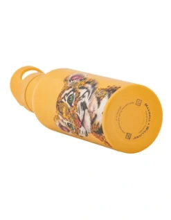 Maxwell & Williams Marini Ferlazzo Wild Planet Double Wall Insulated Bottle 500ML Tiger In Yellow -Maxwell Williams Store 934403680 3 720x928