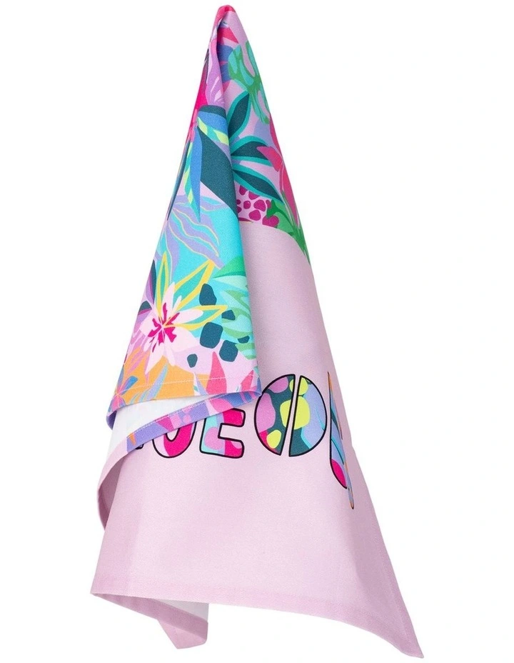 Maxwell & Williams Kasey Rainbow Be Fierce Tea Towel 50x70cm Courageous In Multi 4 Maxwell & Williams Kasey Rainbow Be Fierce Tea Towel 50x70cm Courageous In Multi - Image 2