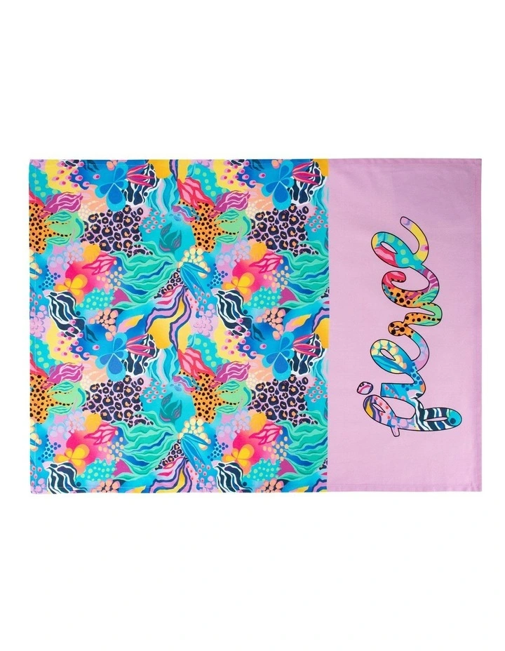 Maxwell & Williams Kasey Rainbow Be Fierce Tea Towel 50x70cm Fierce In Multi 3 Maxwell & Williams Kasey Rainbow Be Fierce Tea Towel 50x70cm Fierce In Multi