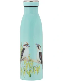 Maxwell & Williams Katherine Castle Bird Talk Double Wall Insulated Bottle 500ml Kookaburras -Maxwell Williams Store 934427890 2 720x928