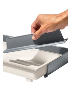 OXO Expandable Kitchen Tool Drawer Organiser In White/Grey -Maxwell Williams Store 934743520 4 720x928