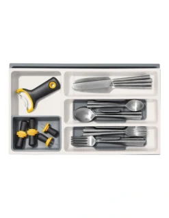 OXO Expandable Utensil Drawer Organiser In White/Grey 14 OXO Expandable Utensil Drawer Organiser In White/Grey -Maxwell Williams Store 934743700 6 720x928