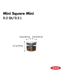 OXO POP Container Mini Square Mini 200ml -Maxwell Williams Store 934745950 3 720x928