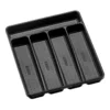 5 Compartment Cutlery Tray In Carbon 1 5 Compartment Cutlery Tray In Carbon -Maxwell Williams Store 935001010 1 720x928
